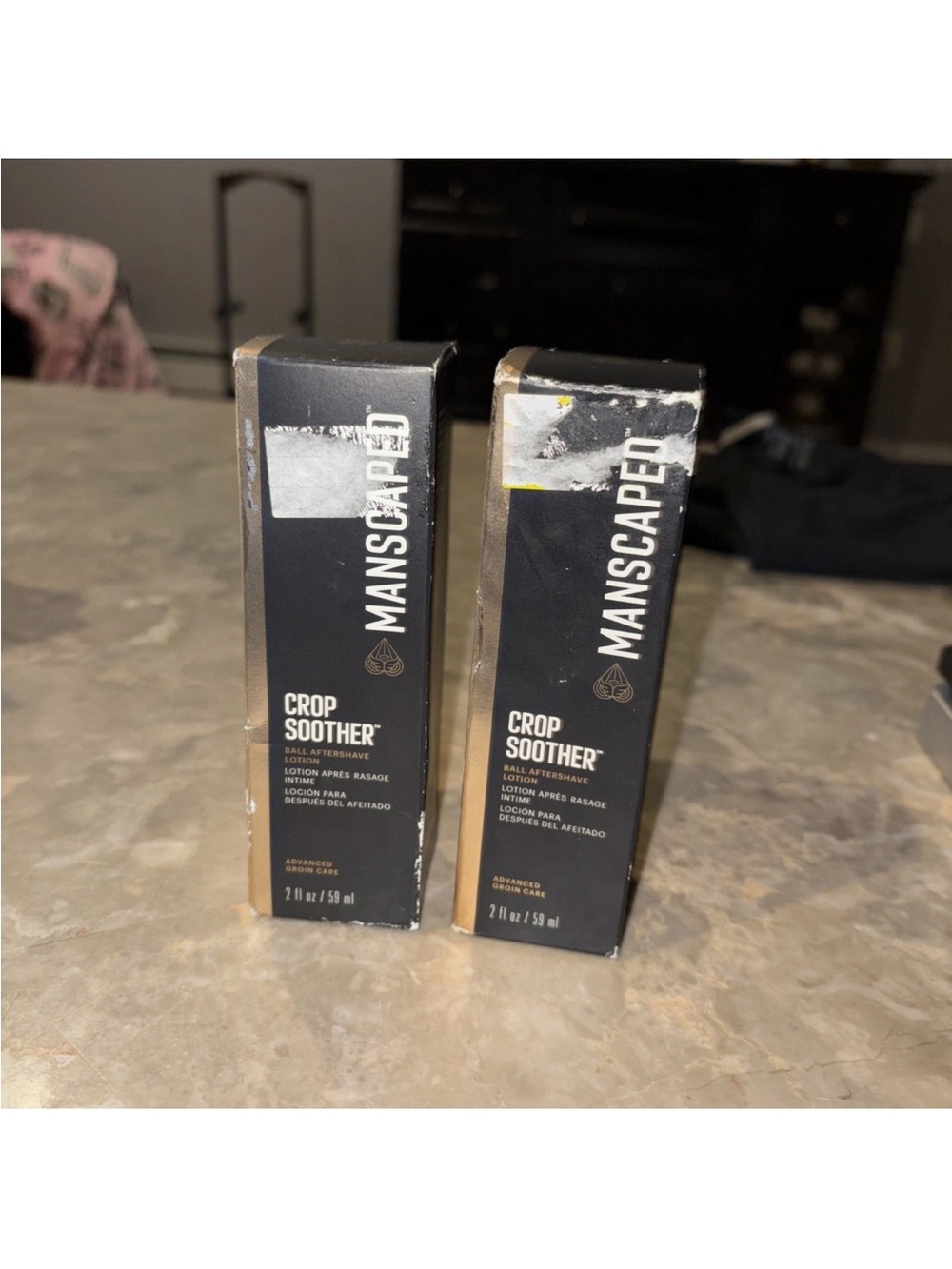 Manscaped Crop Soother Aftershave Lotion - Black